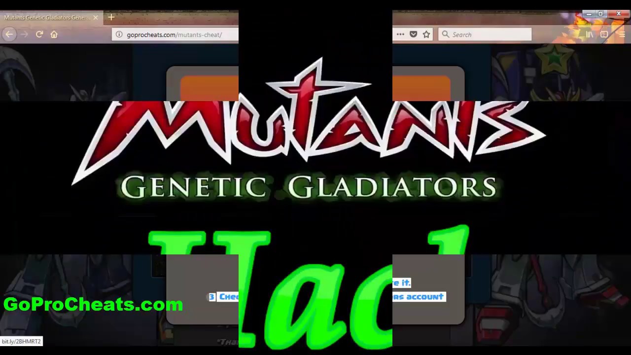 mutant genetic gladiators cheat